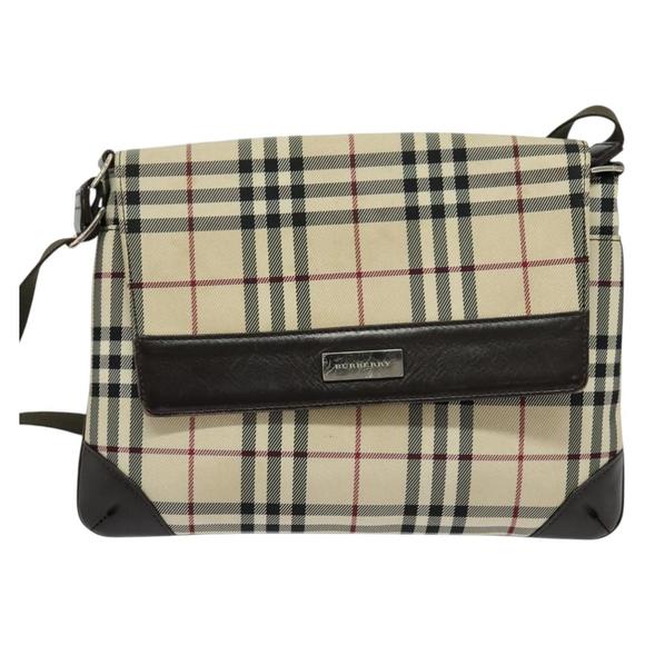 Burberry House Check Beige Canvas shoulder - Picture 1 of 10